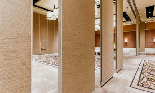 Akustik Hareketli Ara Bölme Duvar Panelleri