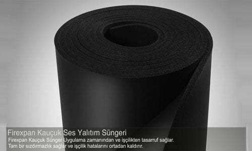 Firexpan Kauçuk Sünger Malzeme