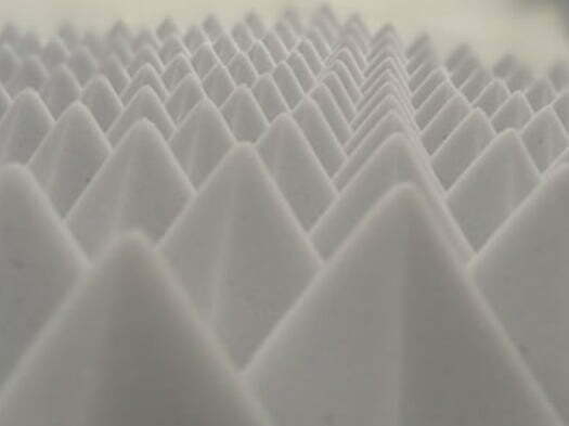 akustik basotect melamin piramit sünger 