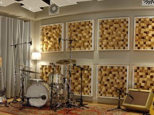 akustik difüzör panel