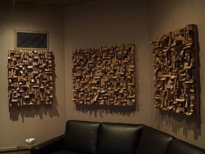 akustik difüzör panel