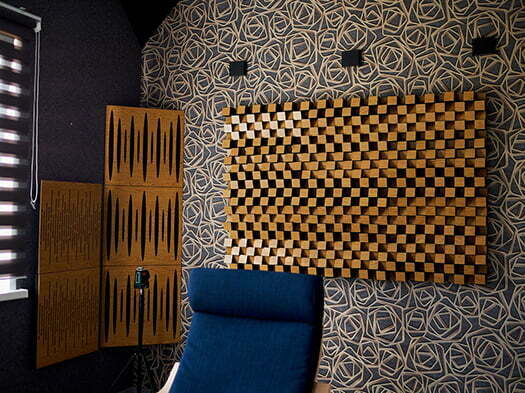 akustik difüzör panel