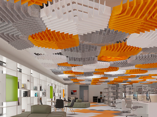 akustik baffle panel m2 fiyatları