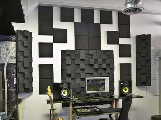 akustik düz sünger