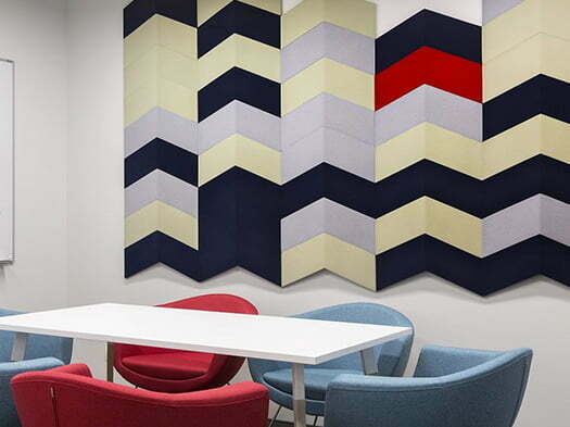 akustik kumaş kaplı panel