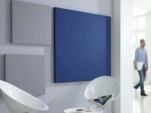 akustik kumaş kaplı paneller