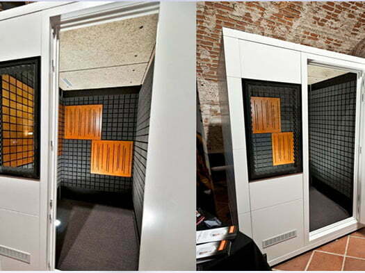 akustik ses izolasyonu kabini 