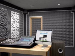 akustik yanmaz piramit sünger