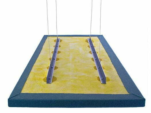 akustik yüzer tavan panelleri