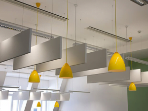 baffle paneli uygulama