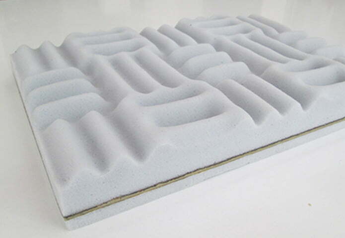 bariyerli melamin akustik sünger