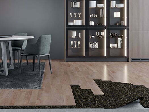 Zemin Mantarlı Kauçuk Levha