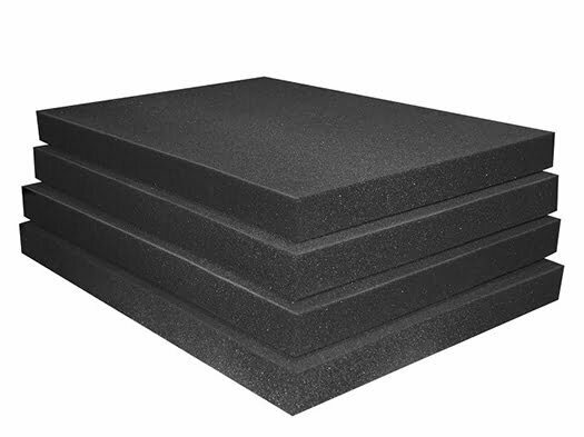 akustik yanmaz düz sünger 